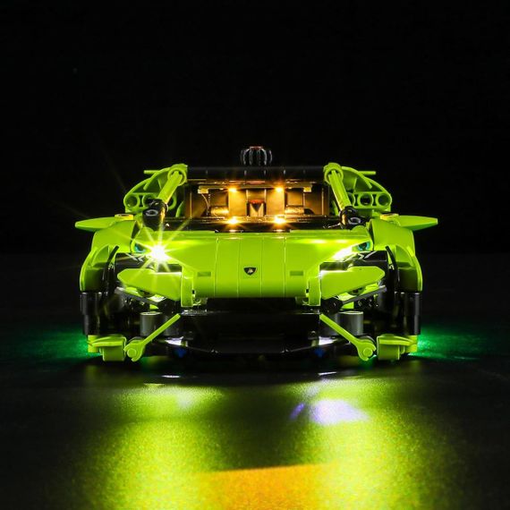 Комплект світлодіодного освітлення BRIKSMAX для Lamborghini Huracn Tecnica сумісний із набором для складання авто