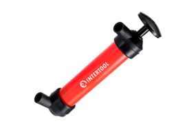 Насос ручной универсальный Intertool - для перекачки топлива × масла × воды (AT-3070)