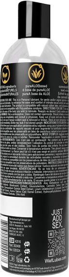 Розпродаж!!! Лубрикант з екстрактом канабісу Wet Hemptation 118 мл (термін 06.03.2026) sexstyle | Зображення 1