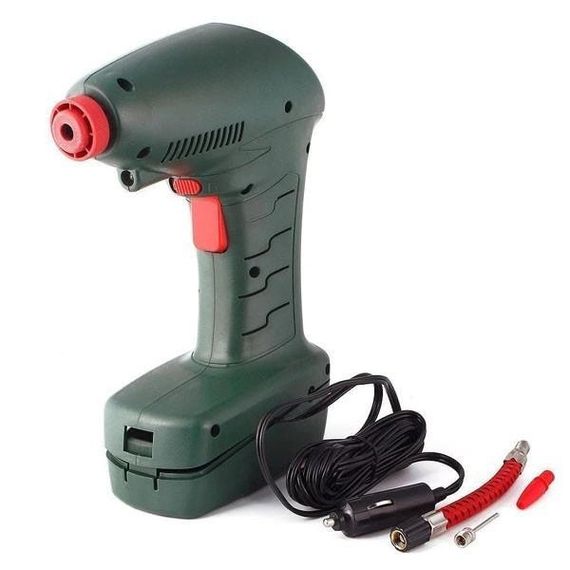 Портативний автомобільний повітряний компресор Air Compressor Dragon з електронним манометром | Зображення 8