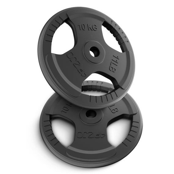 Диск металевий 4FIZJO 2 x 10 кг 26 мм Black (P-5905973401388) | Зображення 1