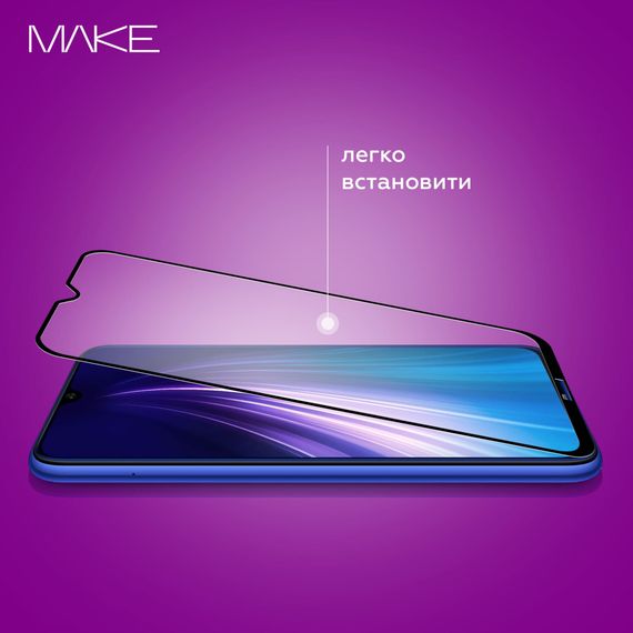 Скло захисне MAKE Xiaomi Poco F6 Pro (MGF-XPF6P) | Зображення 5