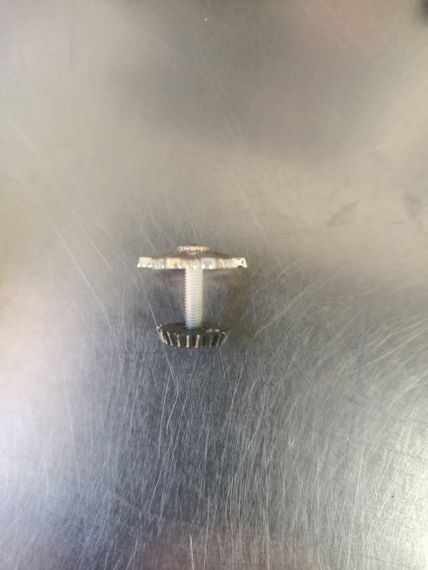 Зірка Поліція нового зразку срібна / пластик | Зображення 3