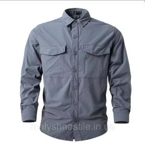 Літня чоловіча сорочка Outdoor Lite, Grey (сірий)