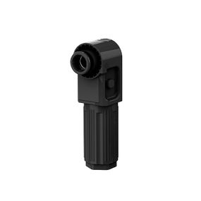 Силовий роз'єм для АКБ SRDB-100 (тато), кутовий, 100А, 1500V, IP67, Black
