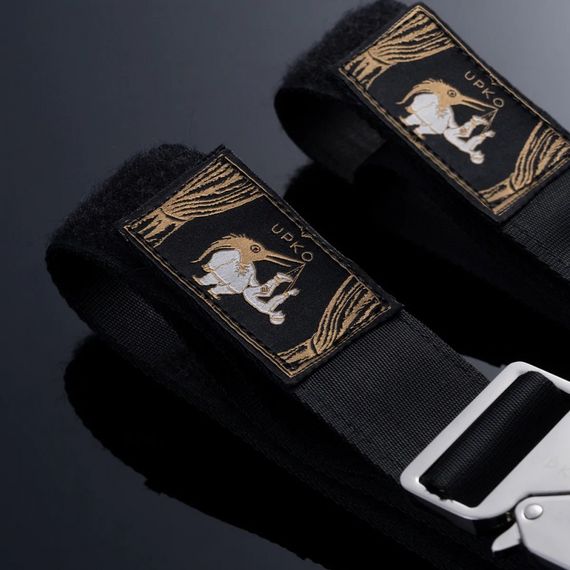 Система фиксации к стулу UPKO с ремнями и манжетами черная Sex Aura | Зображення 5