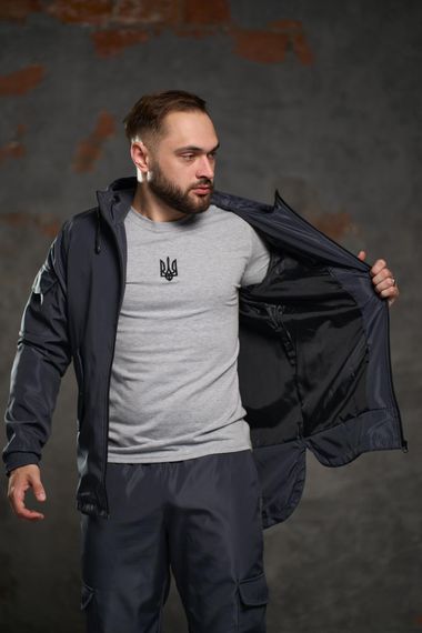 Куртка чоловіча soft shell "Easy" сіра | Зображення 3