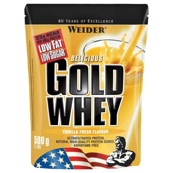 Протеїн Weider Gold Whey 500 g /16 servings/ Vanilla Fresh