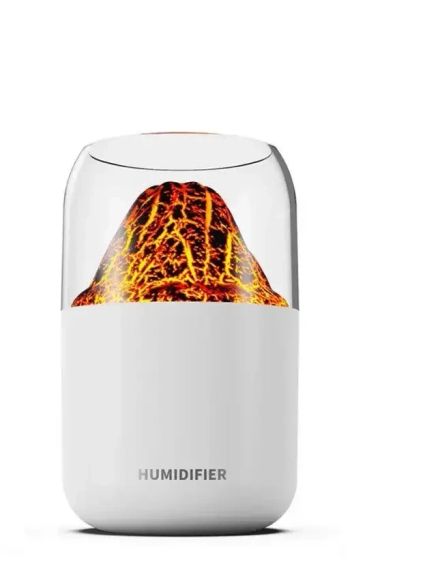 Ультразвуковий зволожувач повітря в стилі вулкана LAMP JSQ-1 280 мл Аромадифузор-нічник для дому | Зображення 2