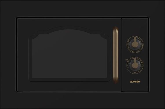 Встраиваемая м/печь Gorenje  BM235CLB/23 л/800 Вт. /гриль-1100 Вт./механич. упр-ние/черная (BM235CLB)