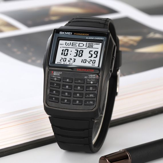 Чоловічий годинник Skmei 2255BK Black | Зображення 3