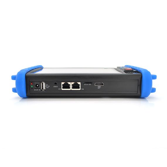 Тестер для камер відеоспостереження IPC-5600 PLUS, з 7″ сенсорним дисплеєм, підтримує IP, CVBS, Wi-Fi, LAN, BNC, 12V, POE | Зображення 1