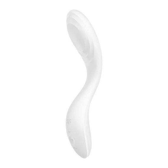 Вибратор с подвижным шариком Satisfyer Rrrolling Pleasure для точечной стимуляции точки G, белый Sex Aura | Зображення 2