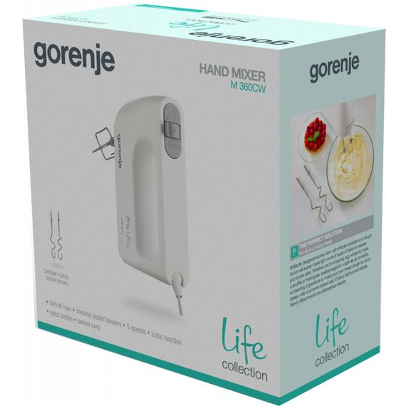 Міксер Gorenje M360CW | Зображення 3