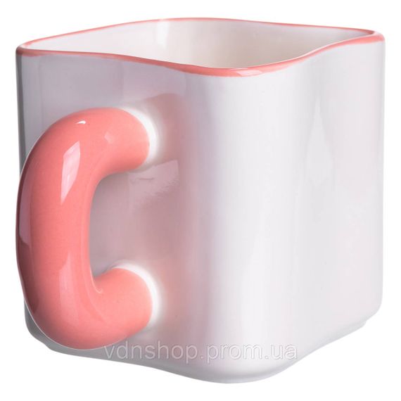 Порцелянова чашка "Патрік " з магнітним декором 500 мл, Кружка дитяча чашка із порцеляни на подарунок FM-12P | Зображення 3