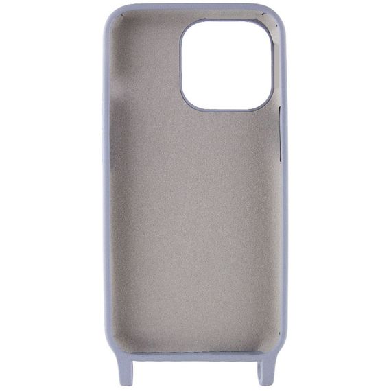 Чохол TPU two straps California для Apple iPhone 13 Pro Max (6.7") Сірий / Stone | Зображення 2