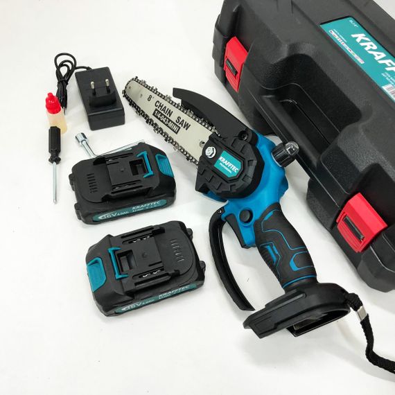 Пила для ремонту з акумулятором Krafftec, Дачна пилка, Ручна садова електропила, Акамуляторна пила JC-78 | Зображення 7