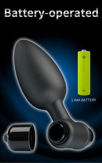 Анальний стимулятор з вібрацією Mr. Play - Super Power Vibrating Anal Plug, BI-040107-MR Sex Aura | Зображення 8