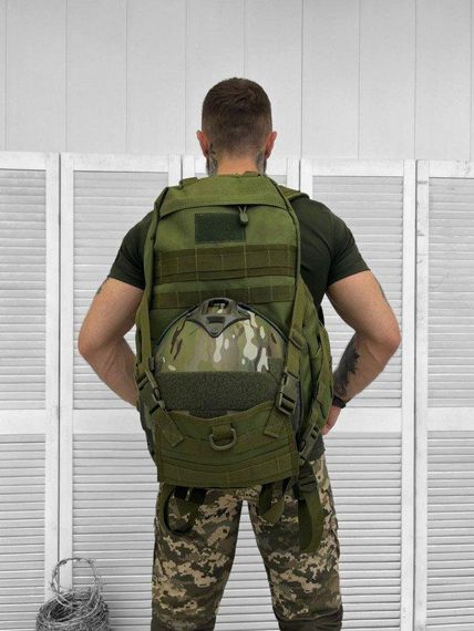 РЮКЗАК С ДЕРЖАТЕЛЕМ ДЛЯ ШЛЕМА BADGER OUTDOOR GUNNY 30Л   РН3123 | Зображення 1
