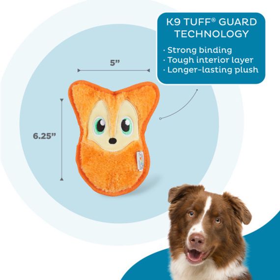 Іграшка для собак Outward Hound Durablez Fox, 12.5 см | Зображення 2