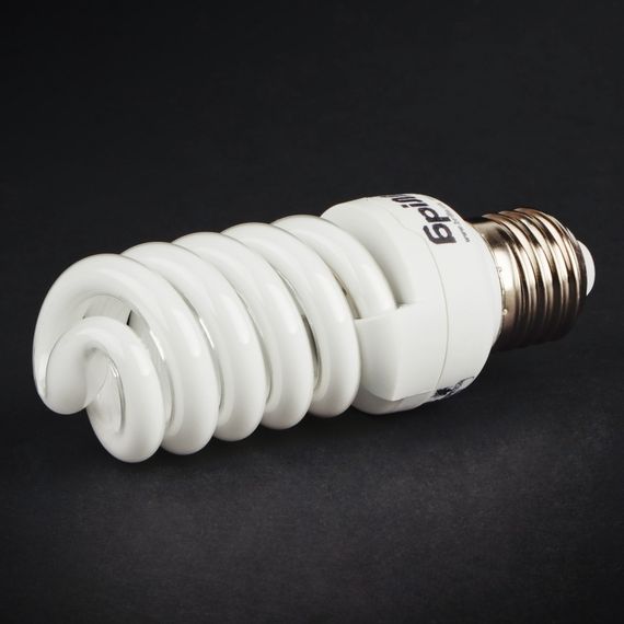 Лампа энергосберегающая E27 PL-SP 18W/827 techno Br 220V