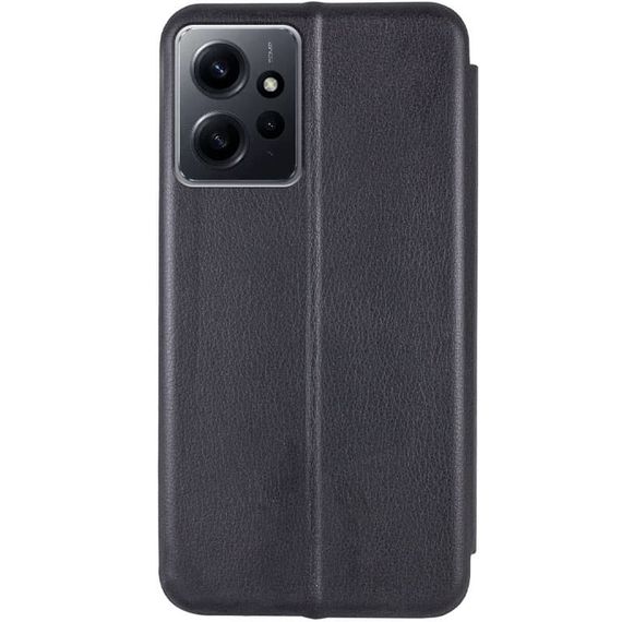 Кожаный чехол-книжка Classy для Xiaomi Redmi Note 12 4G Черный | Зображення 1