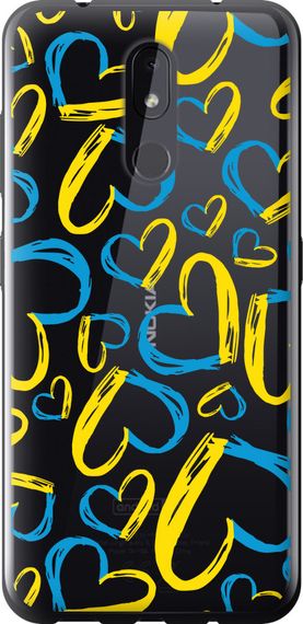 Чехол на Nokia 3.2 Сердца UA "5292u-1705-17620"
