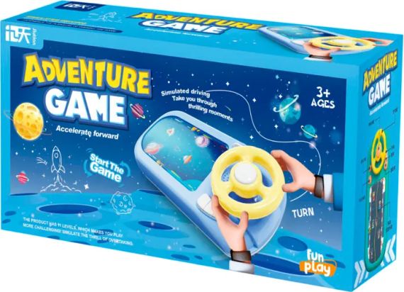 Игровой руль 661-8 Jiution / Симулятор космическая гонка | Зображення 2