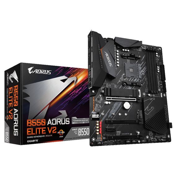 Материнська плата GIGABYTE B550 AORUS ELITE V2 | Зображення 1