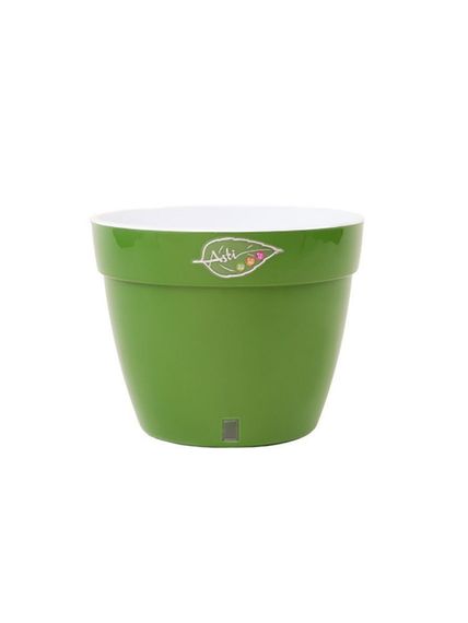 Горщик  пластиковий Асті 4 л світло-зелений