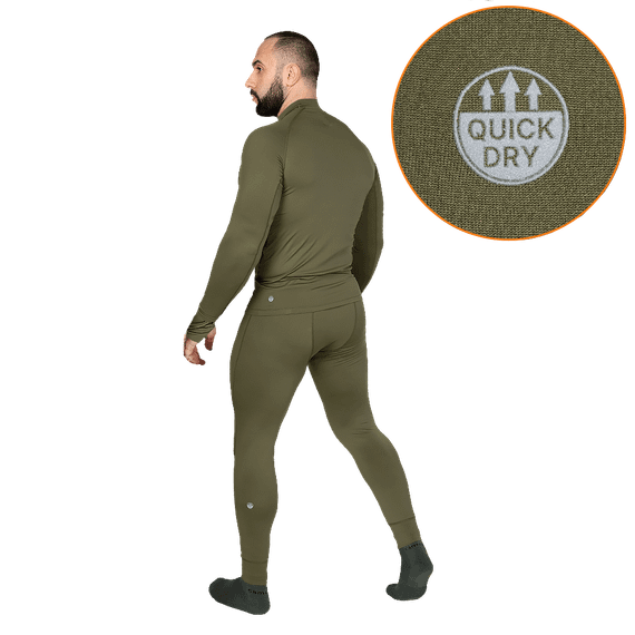 Комплект базового шару LVL1 2.0 Олива (8366), XXL | Зображення 1