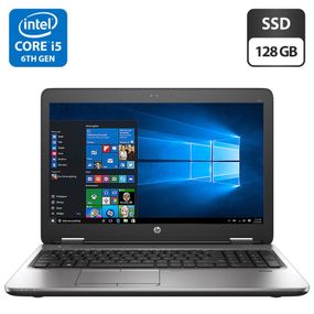 Ноутбук HP ProBook 650 G2 / 15.6" (1920x1080) TN / Intel Core i5-6200U (2 (4) ядра по 2.3 - 2.8 GHz) / 8 GB DDR3 / 128 GB SSD / Intel HD Graphics 4600 / WebCam / DVD-ROM б/в