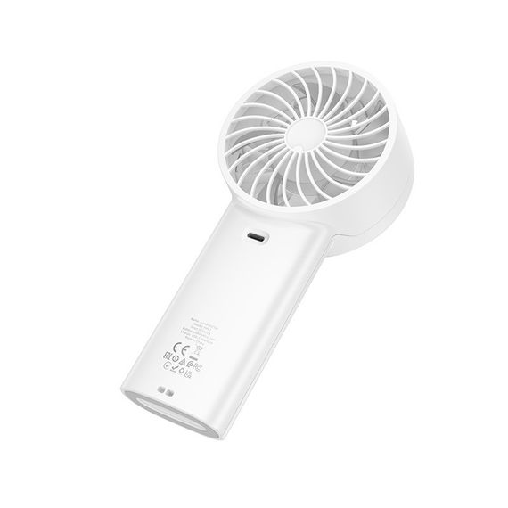 Вентилятор HOCO HX62 6000 mAh Endless handheld fan White | Зображення 3