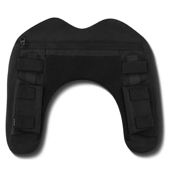 Демпфер плечовий Ukrarmor для плитоноски, накладки плечові амортизуючі Cordura, тактичний ЗСУ, страйкбол, колір Чорний
