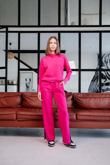 Костюм жіночий Носи своє 44 Малина (p-7889-72504) | Зображення 3