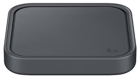 Бездротовий зарядний пристрій Samsung 15W Wireless Charger Pad w/o TA Dark Gray (EP-P2400BBEGEU)