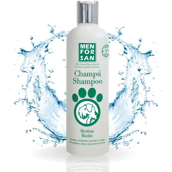 Menforsan Biotin Shampoo шампунь для собак із біотином, 300 мл | Зображення 1