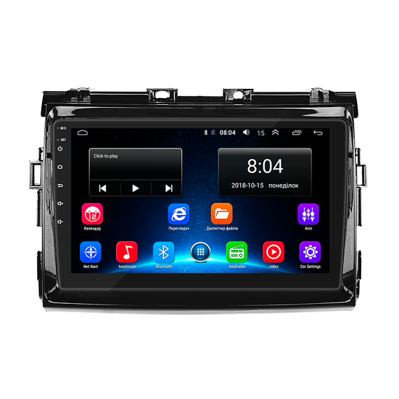 Штатна магнітола Lesko для Toyota Estima III 2006-2008