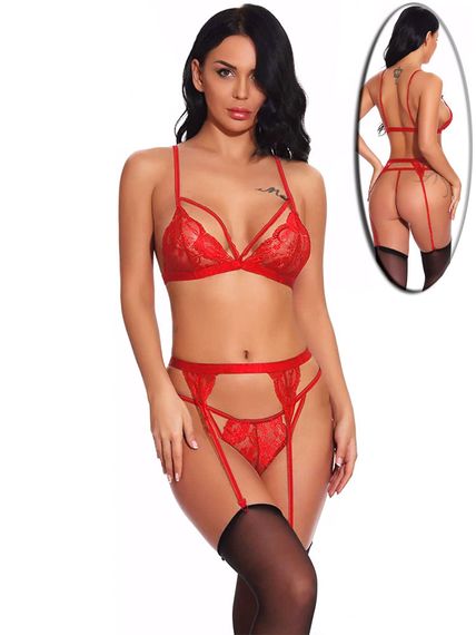 Еротичний комплект Babydoll 46 M/L 5067-2 | Зображення 3