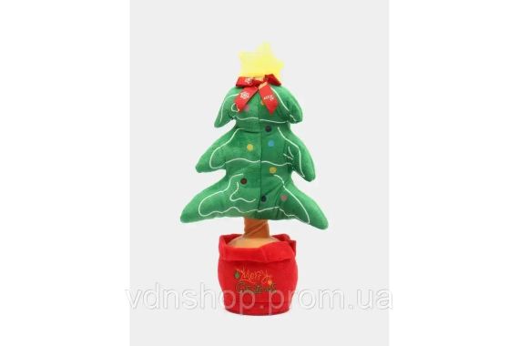 Рождественская музыкальная елка танцующая и подсветкой USB | Зображення 5