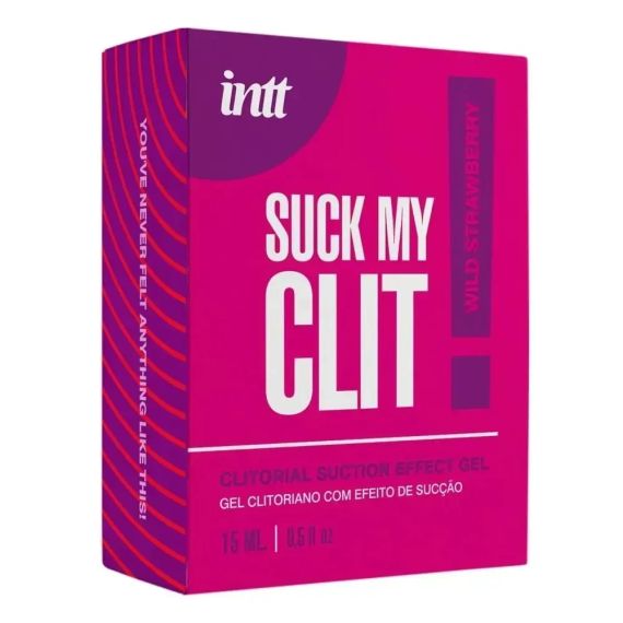 Гель для кліторальної стимуляції Intt Suck My Clit Wild Strawberry, 15 мл Sex Aura | Зображення 4