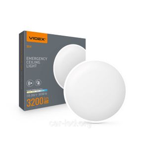 LED Світильник аварійний накладний з датчиком руху VIDEX 30W 2700-6500K 220V