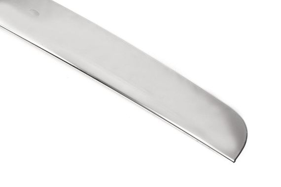 Накладка над номером (нерж.) С кнопкой, OmsaLine - Итальянская нержавейка для Nissan Qashqai 2010-2014 гг. | Зображення 2