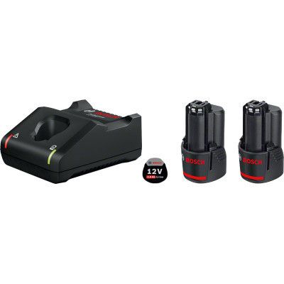 Набор аккумулятор + зарядное устройство 2 x GBA 12V 2.0 Aч + ЗП GAL 12V-41 Bosch (1.600.A01.9R8) | Зображення 1