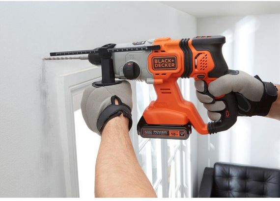 Перфоратор акумуляторний BLACK+DECKER BCD900B | Зображення 4