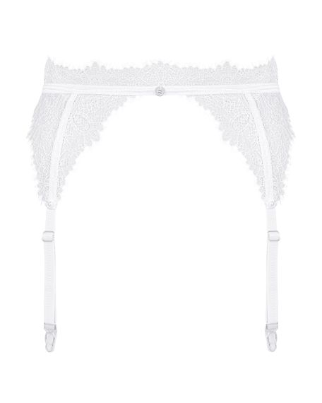 Пояс для чулок Obsessive Bianelle Белый L/XL | Зображення 4