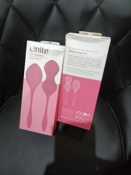 Тренажер Кегеля Unite Silicone Kegel Set (м'ята упаковка!!!) sexstyle | Зображення 1