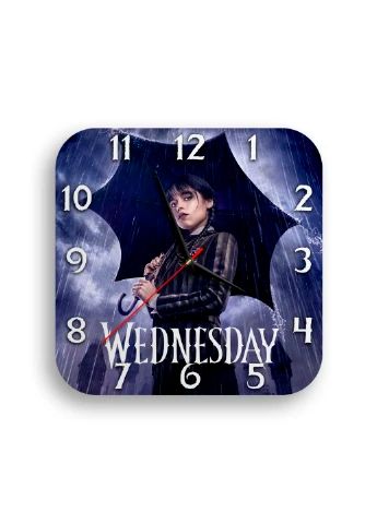 Годинник настінний Wednesday 1 квадратний