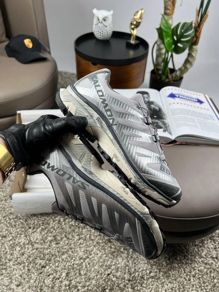 Мужские кроссовки Salomon XT-4 Carbon Silver Beige весна / літо / осінь A3635 42 26,5 | Зображення 6