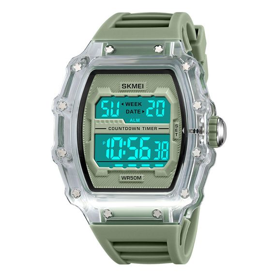 Skmei 2296WTGN White-Green SALE | Зображення 1